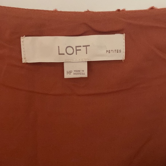 Loft Orange Mini Dress - Picture 3 of 4